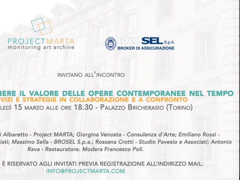 “Project Marta” perpetua il contemporaneo – Il Torinese