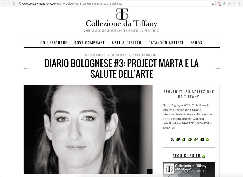 collezione da tiffany