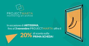 PROJECT MARTA PER L’ARTE – ARTISSIMA 2019