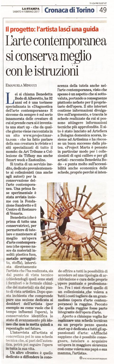 la stampa