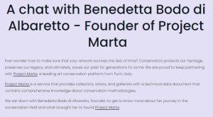Project Marta intervistato da Tagsmart